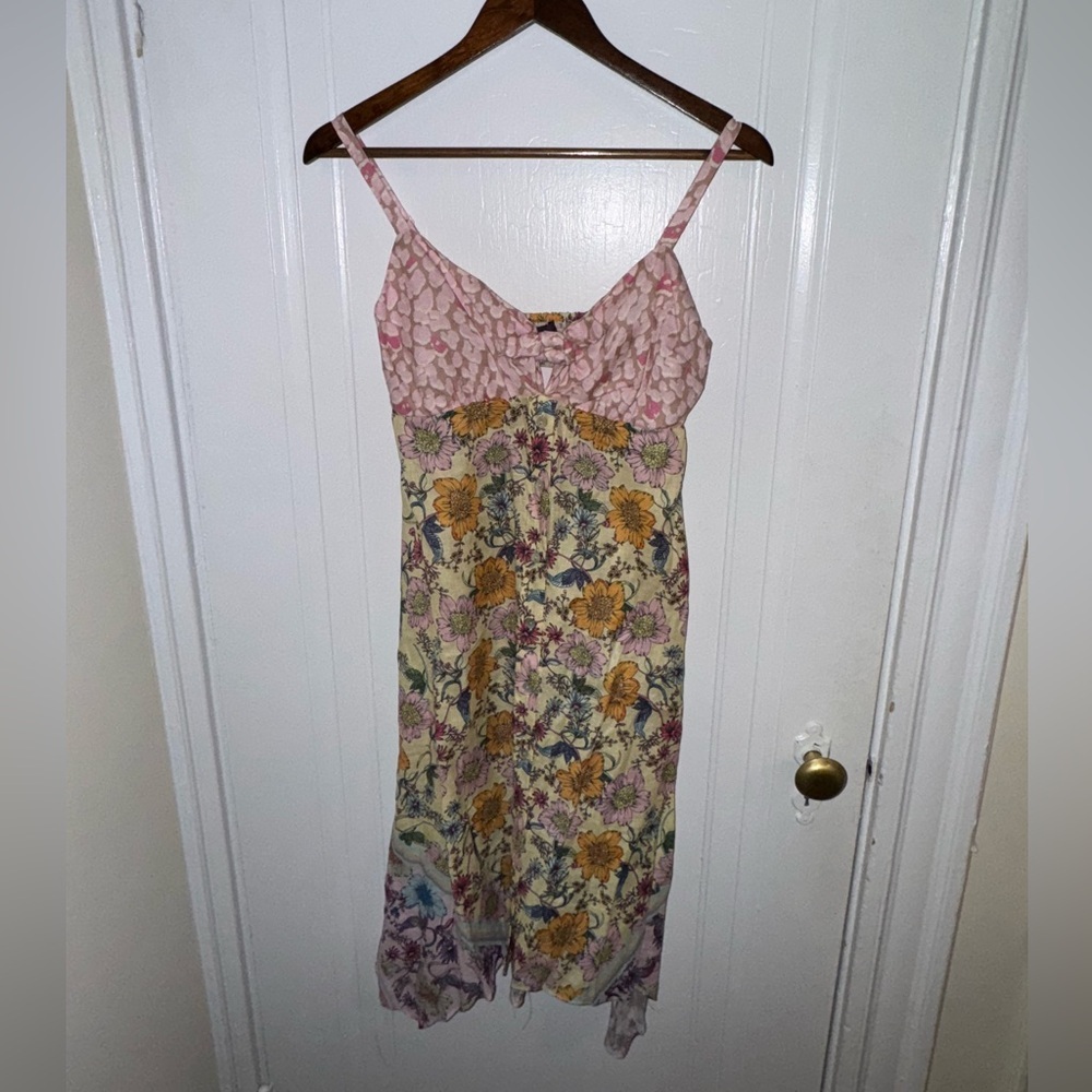 NWOT - Hale Bob Floral Midi Dress